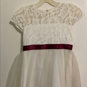 Lace Flower Girl/Church dress